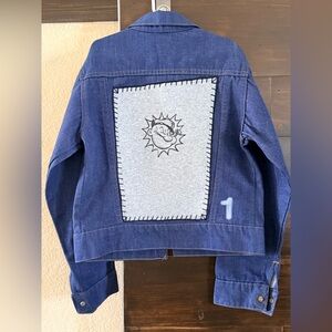 Upcycled Superdenim Popeye Denim Jacket Size Kids M